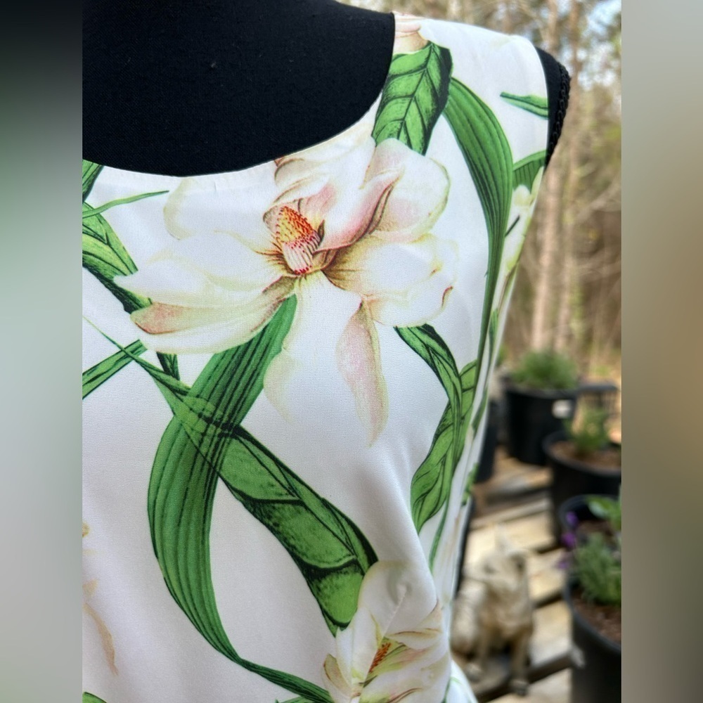 Fab’rik dress. Mini. Size S. Floral. Sleeveless. - Picture 2 of 5